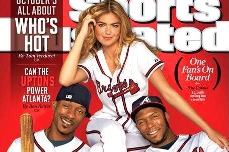 kate upton bj|Kate Upton joins the Upton brothers on Sports Illustrated cover.